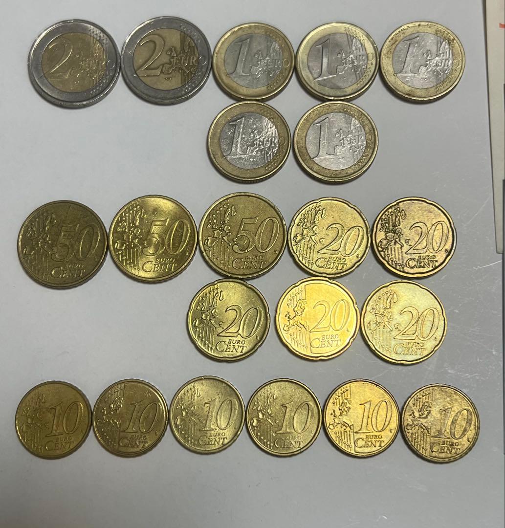 112.1ユーロ EU レート 外貨FX 紙幣 コイン 古銭 ヨーロッパ まとめ