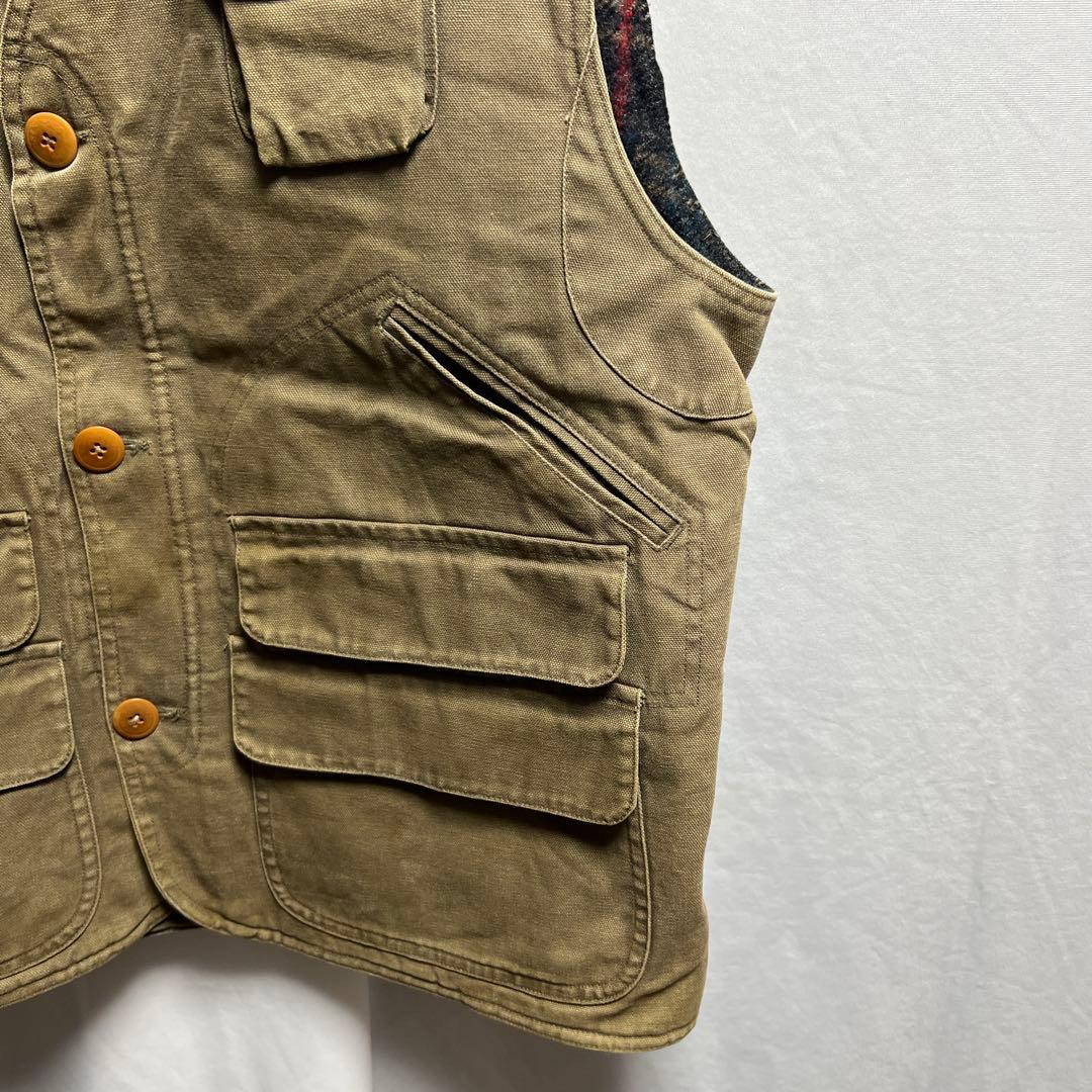 Polo Ralph Lauren コットンダック　ハンティングベスト　M