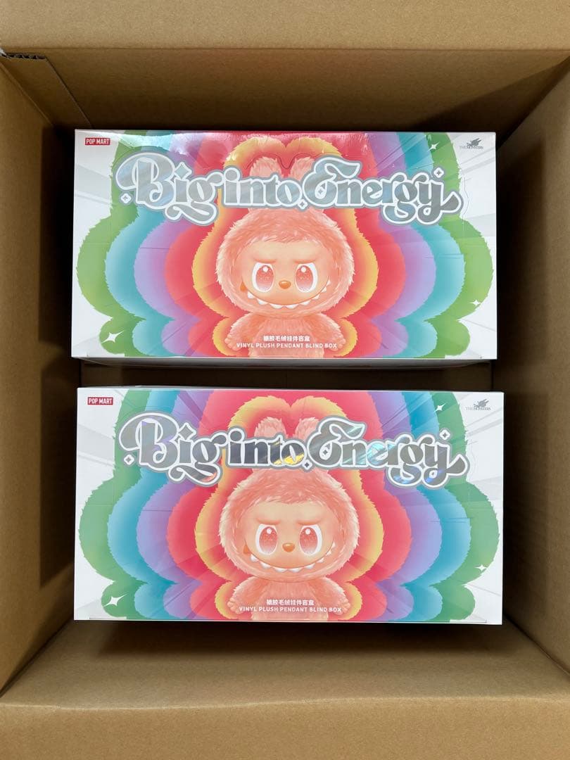 THE MONSTERS Labubu Big into Energy2箱 LABUBU THE MONSTERS Big into Energy2箱セット THE MONSTERS Big into