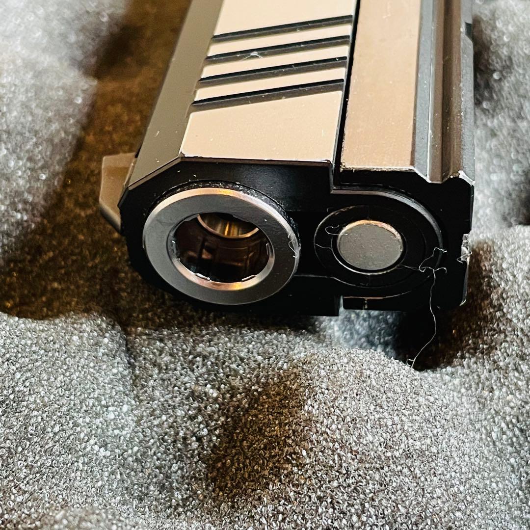 東京マルイ ガスブローバック ハイキャパカスタム デュアルステンレス　ガスガン