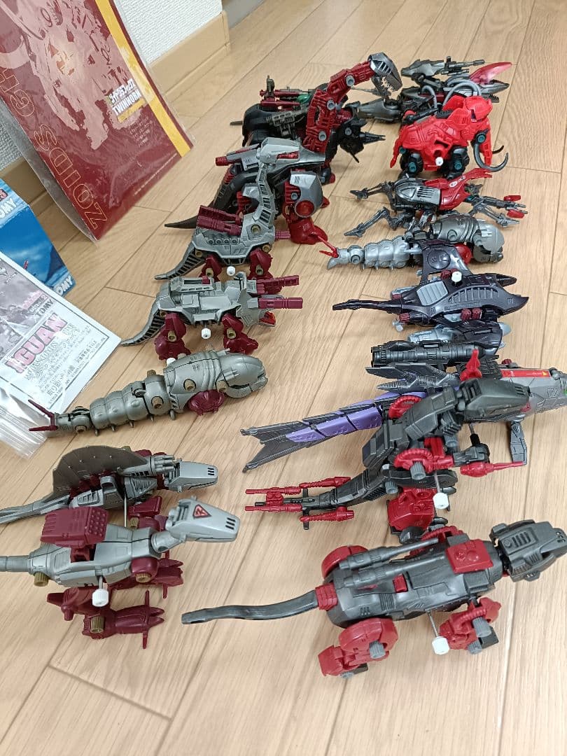 旧ゾイド　復刻版　ゼンマイ式　15体セット　ガイロス帝国 　ゼネバス帝国