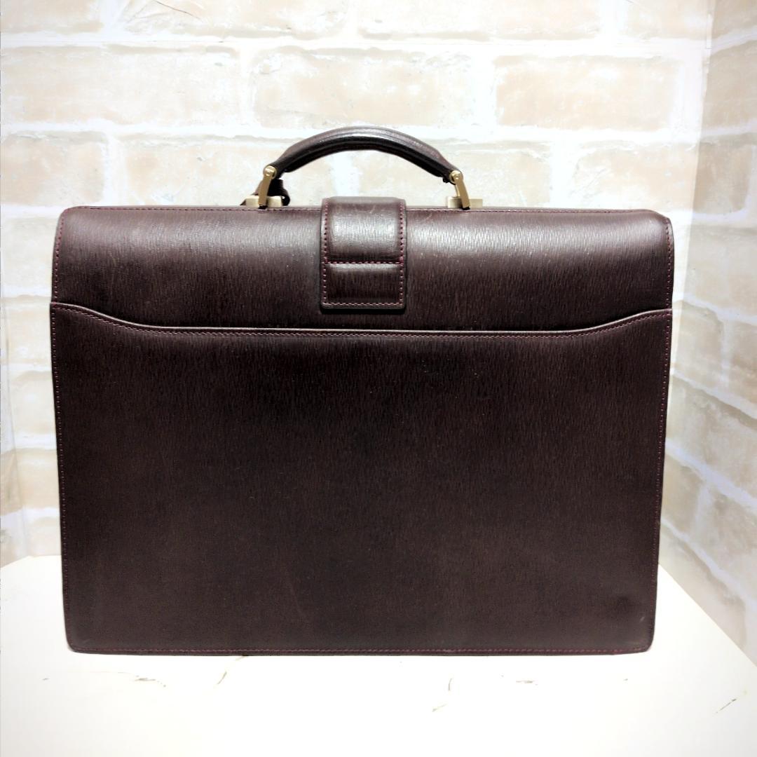 ★DAKS【ダックス】ダレスバッグ/ビジネスバッグ ボルドー ACE製 希少