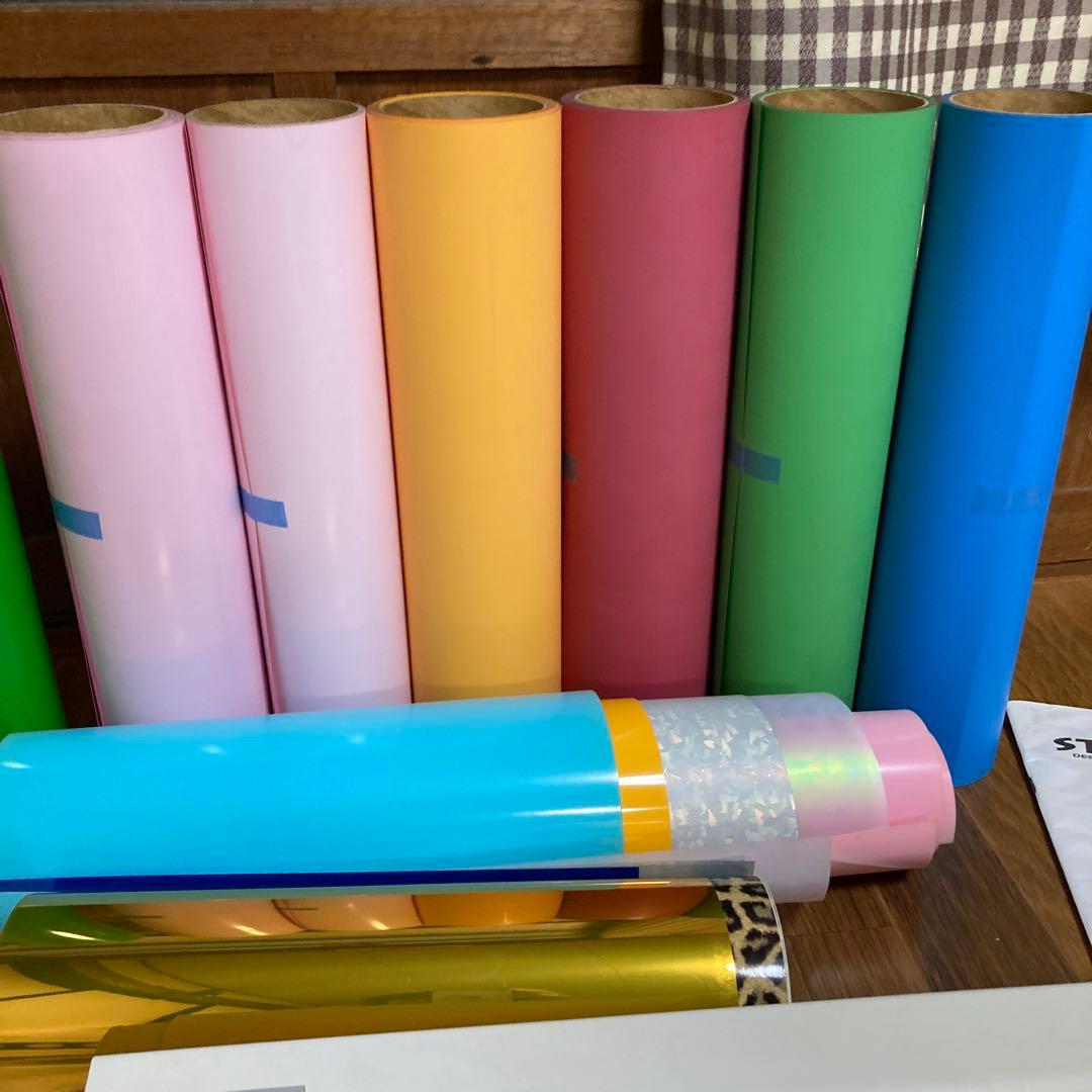 STIKA カッティングマシンとシート、ディスクカッターセット⭐︎大量！おまけつき