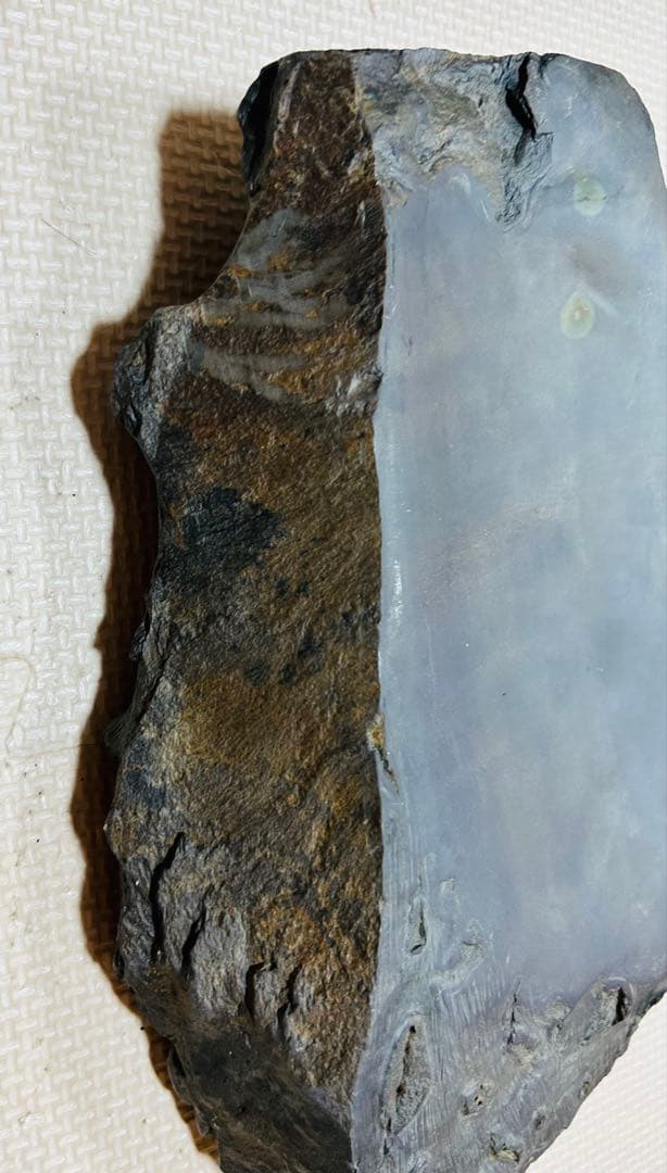 中国・書道具/名石 清時代文房四宝端渓硯/魚脳凍・天青色、赤