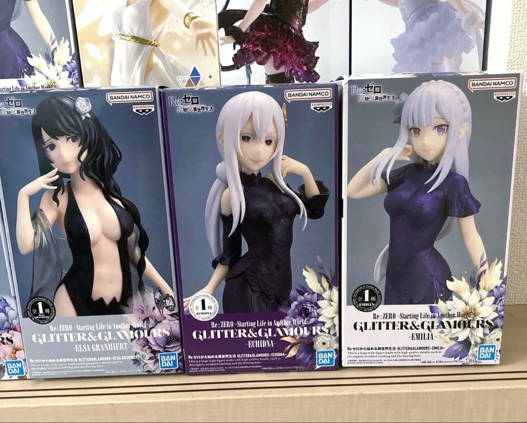 Re:ゼロ フィギュア まとめ売り レム ラム エルザ エミリア リゼロ 美少女