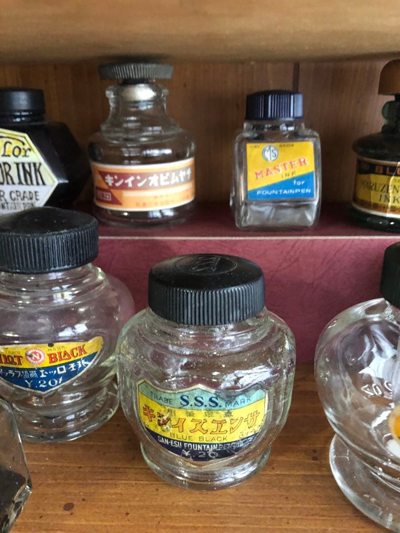 レア！ 希少！アンティーク インクボトル 12個おまとめ アート用品