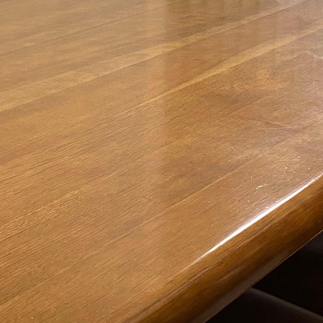 【飛騨産業】ダイニングテーブル　180／キツツキマーク　※ダイニング7点セット※