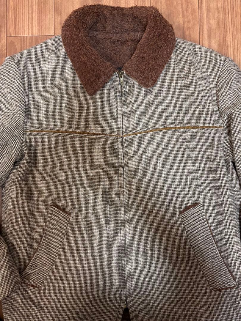 50〜60s ボアジャケット スポーツジャケット 紳士服