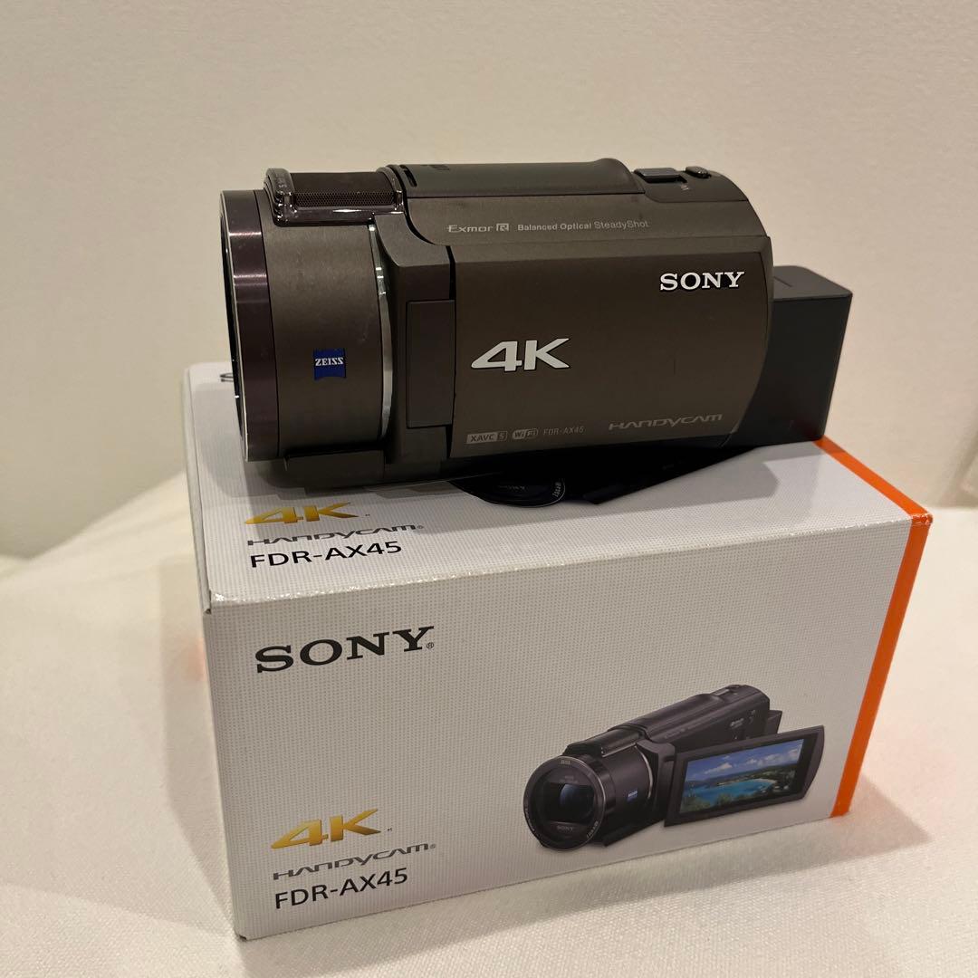 SONY FDR-AX45(TI) ビデオカメラジャンク品