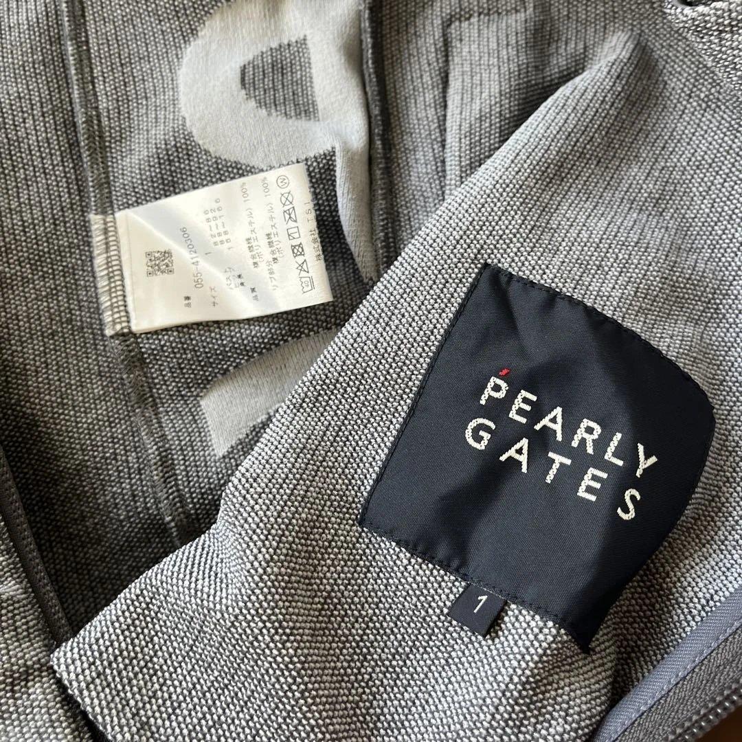 PEARLY GATES フード付きジャケット グレー