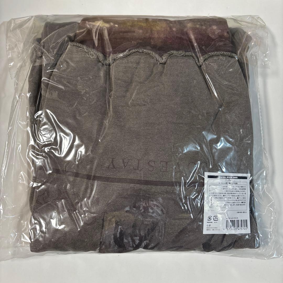 《新品未開封》　Stray Kids　ヒョンジン メンプロ　フーディ　グレー