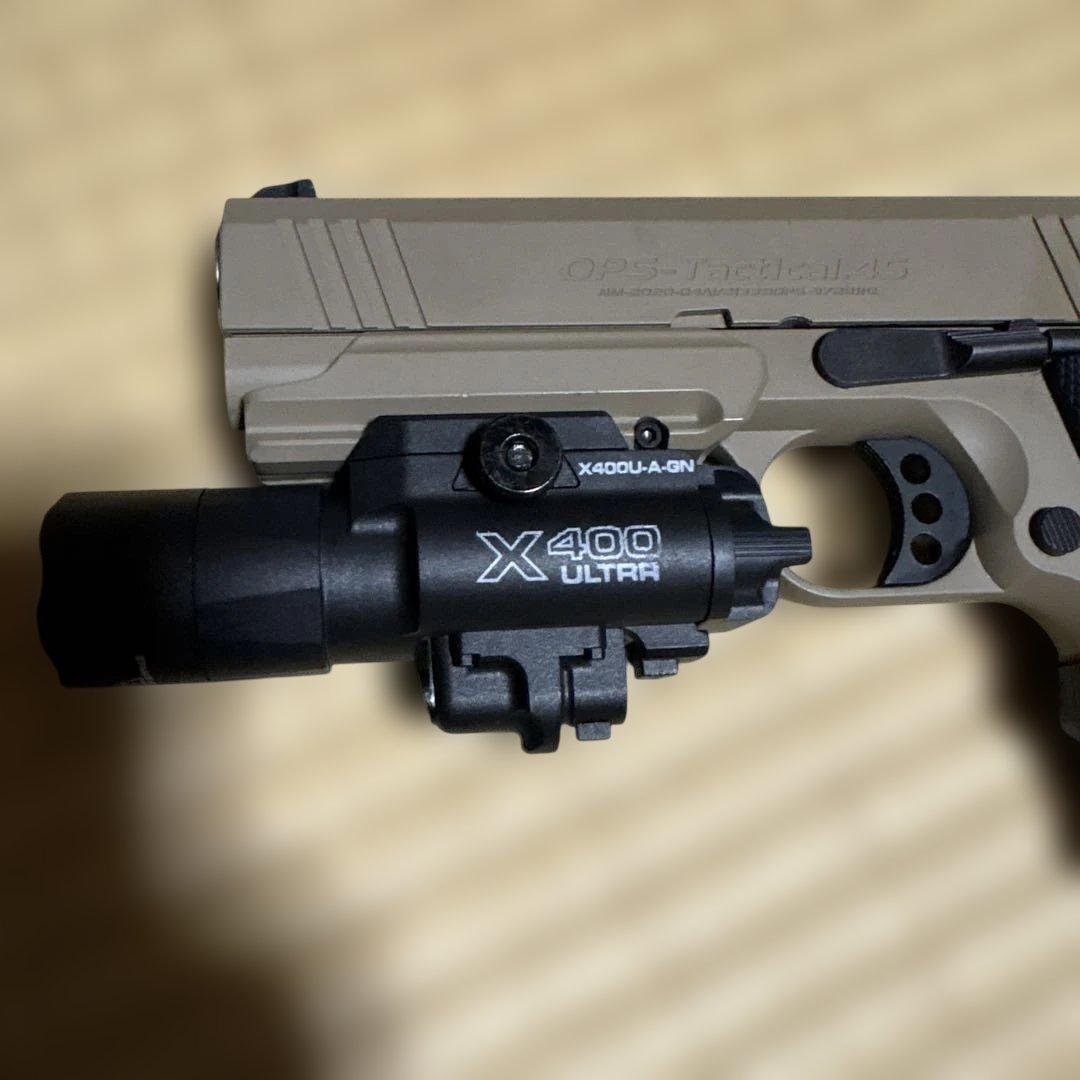 美品 東京マルイ ガスブローバック デザートウォーリア 外装カスタム 付属品多