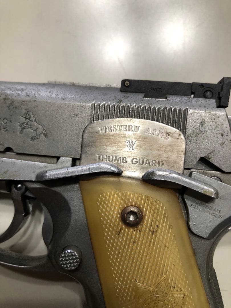 WAニュースーパーコンバットコマンダーカスタム ステンレスシルバー