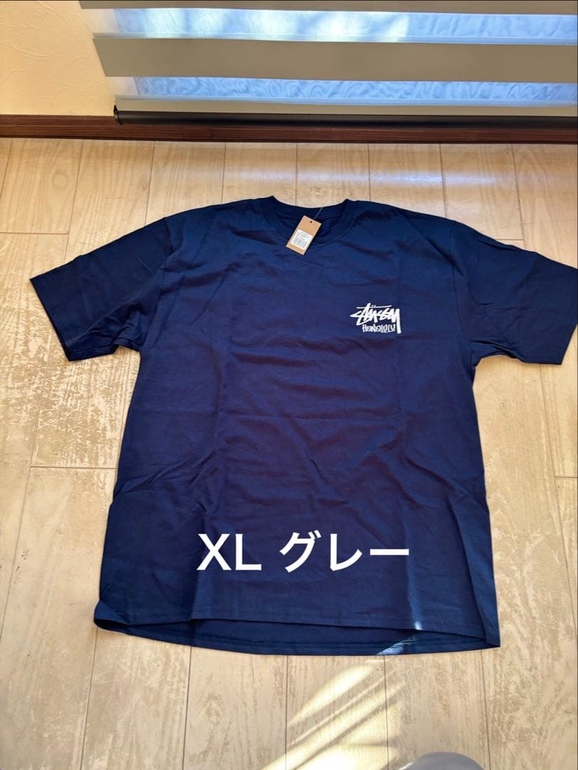STUSSY ネイビー ホノルル限定Tシャツ XL NWT STUSSY HONOLULU Chapter Tee Limited NAVY BLUE T-SHIRT XL | eBay