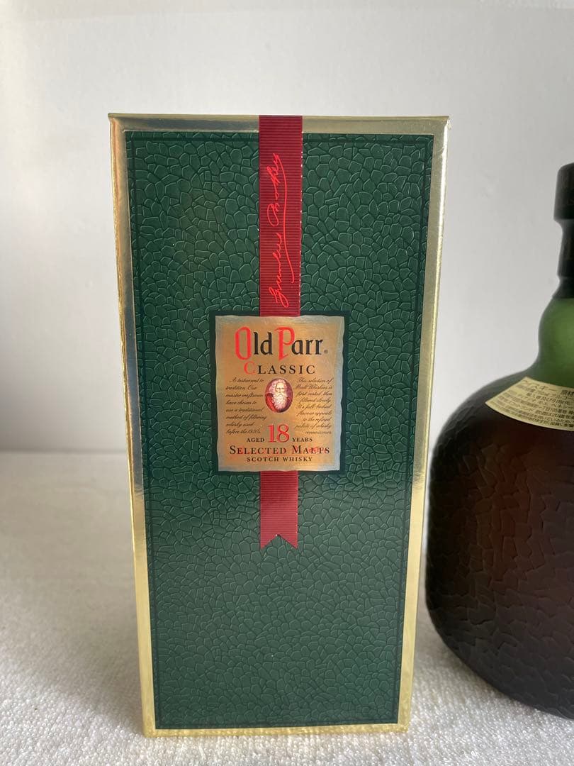 Old Parr Classic 18 750ml 箱入りウイスキー｜Amazon.co.jp: オールド