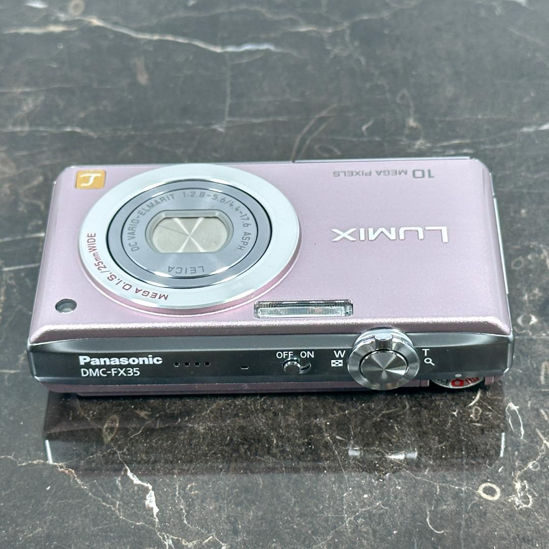 デジカメ Panasonic LUMIX DMC-FX35（ピンク） パナソニック デジタル