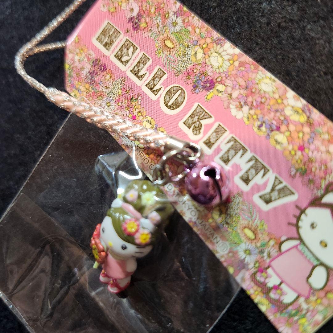 希少 レア ご当地キティ フルール 根付け ストラップ 2006年