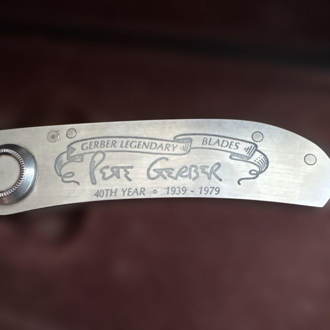 Gerber PAUL KNIFE 限定版 40周年記念