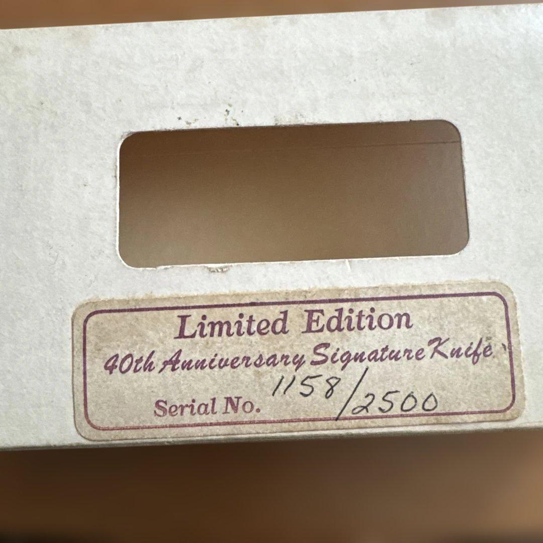 Gerber PAUL KNIFE 限定版 40周年記念