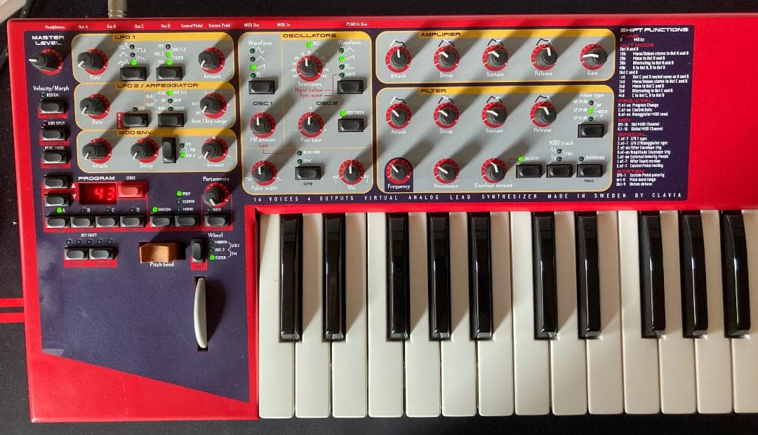 最終価格！名器 NORD LEAD 2 シンセサイザー 動作品