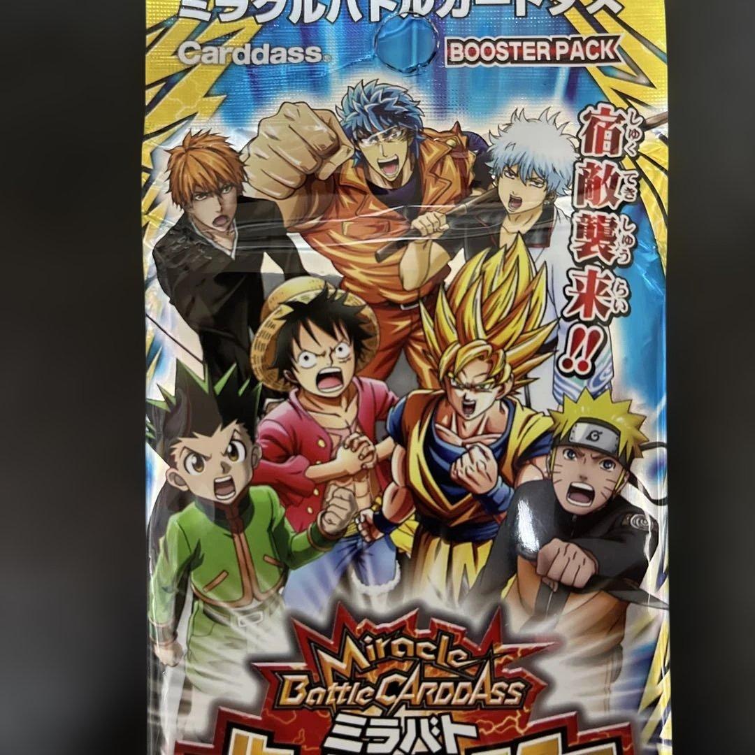 ミラクルバトルカードダス ミラバト Jヒーローブースター2弾 未開封パック