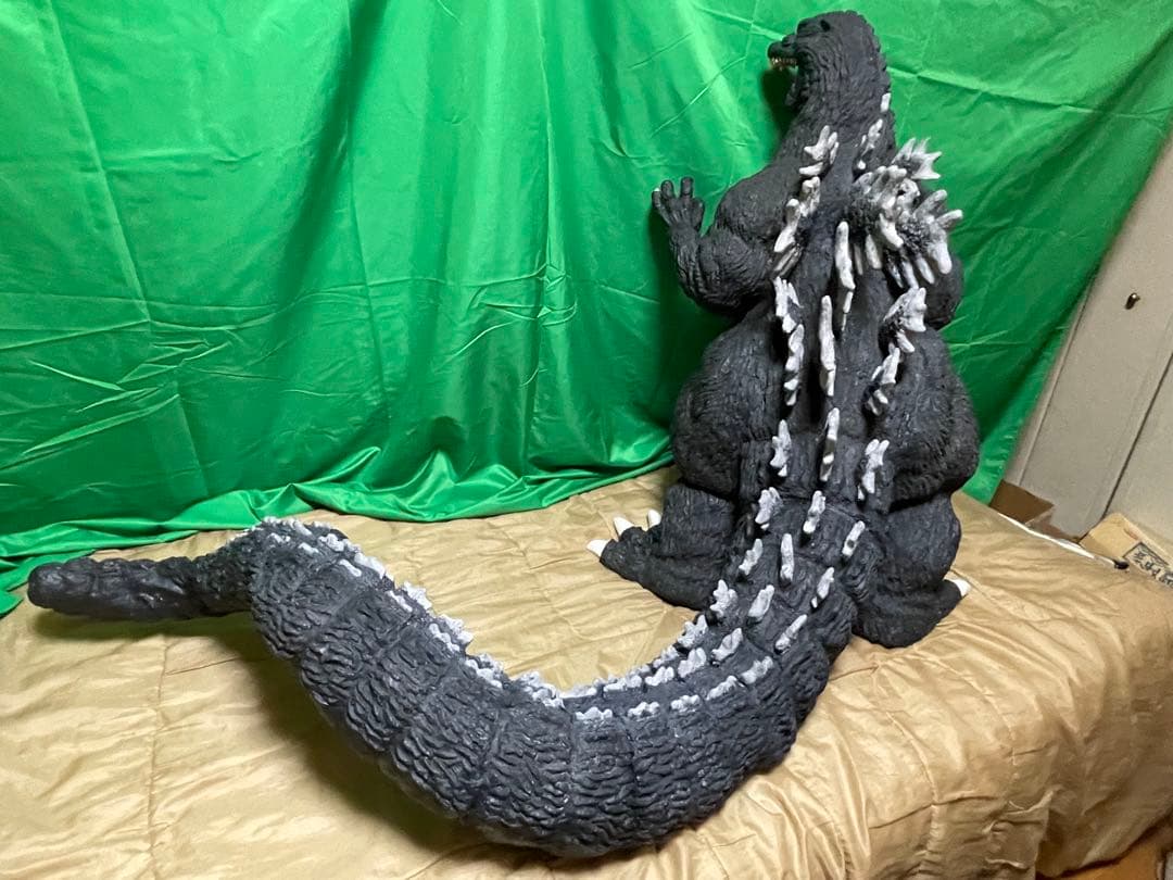 ゴジラ伝説の超特大ソフビキット高さ1m1/80 ゴジラvsビオランテ初版 完成品