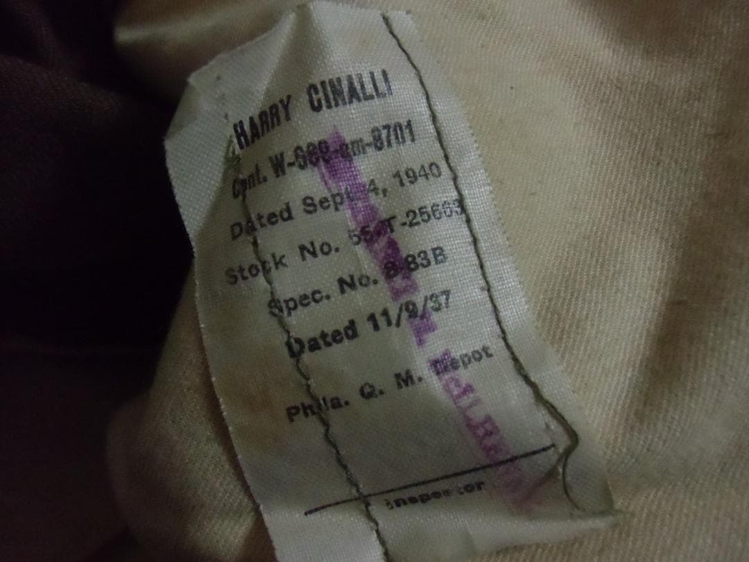 ★１９４０年代＊アメリカ軍＊８・８３　Ｍ３７ウールパンツ＊８７×７８（実物）