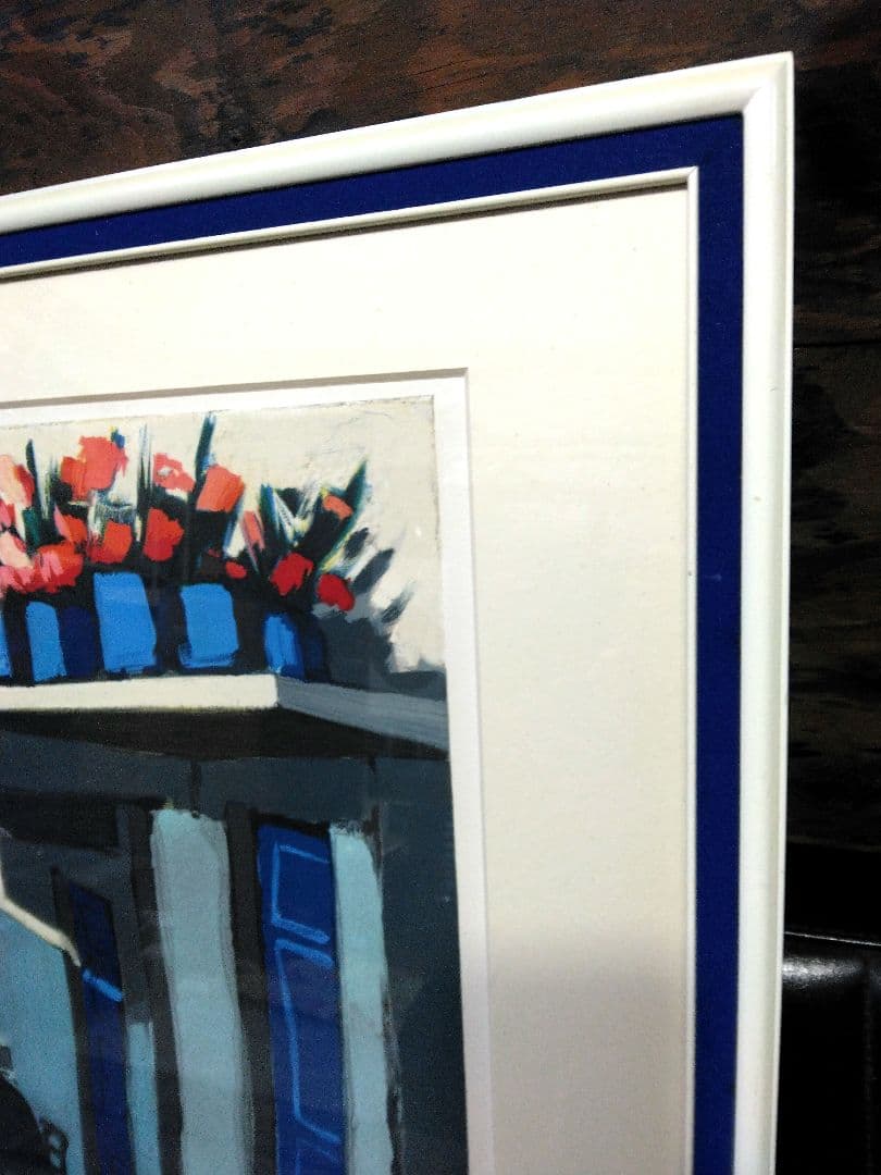 リトグラフ ジャン・クロード・キリチ フランス 自筆サイン 限定 高級 額縁