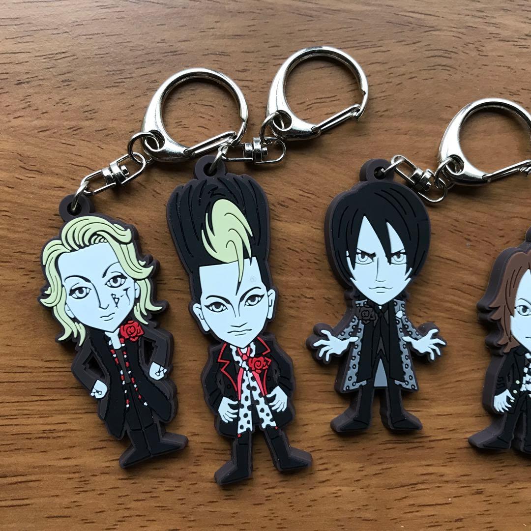 buck-tick ラバーキーホルダー 5個 コンプ 匿名配送