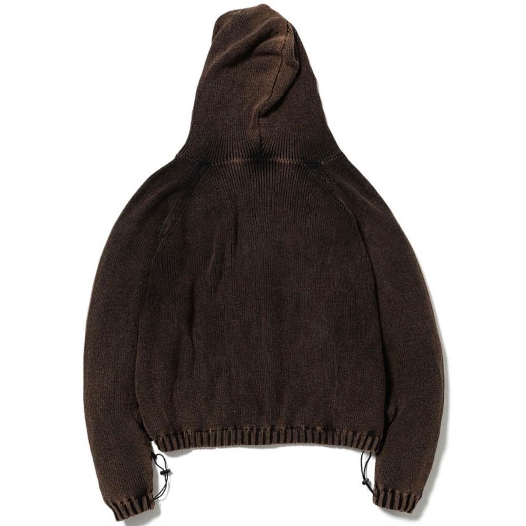 cpg fs F-LAGSTUF- フラグスタフ knit dye jacket