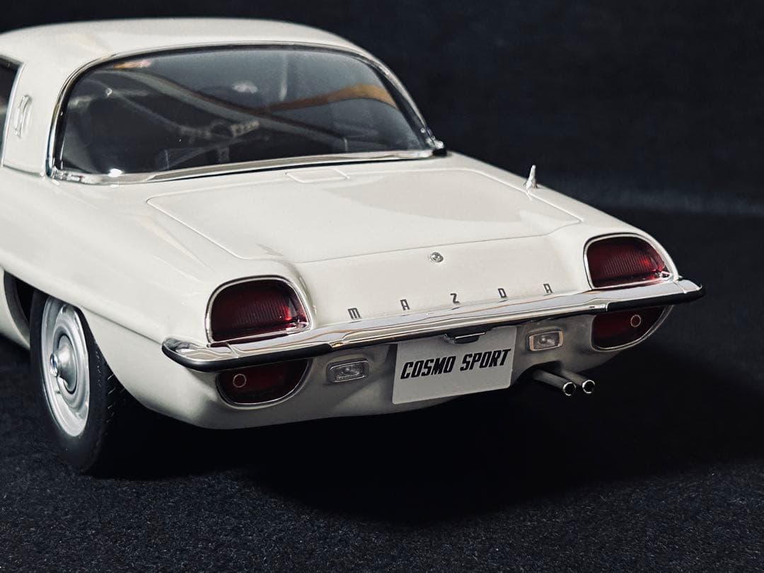 マツダ コスモスポーツ ホワイト 京商 1/12 MazdaCosmosport