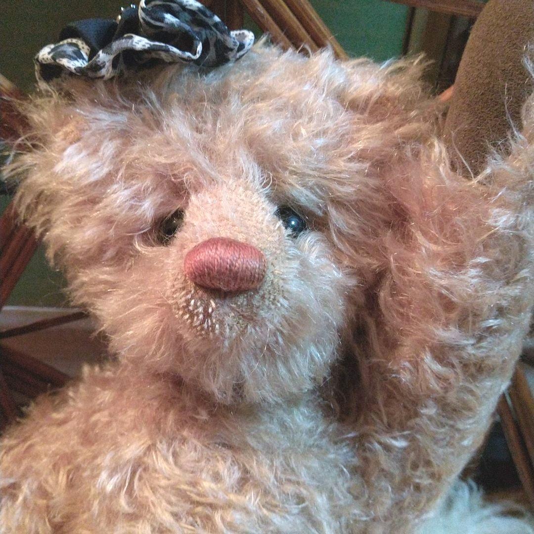 テディベア作家 アーティストベア 狛犬 ハンドメイド ぬいぐるみ