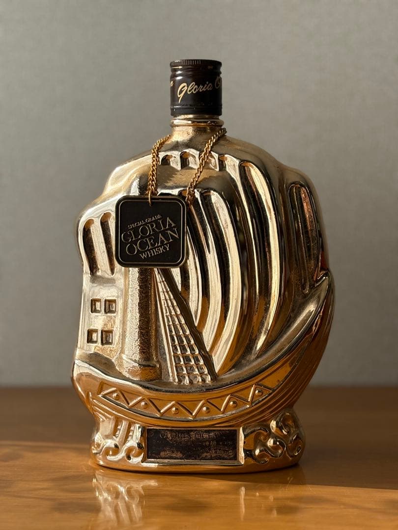 グロリアオーシャンウイスキー ゴールデンシップ 三楽 グロリア オーシャン ゴールド シップ ボトル 特級表記 760ml