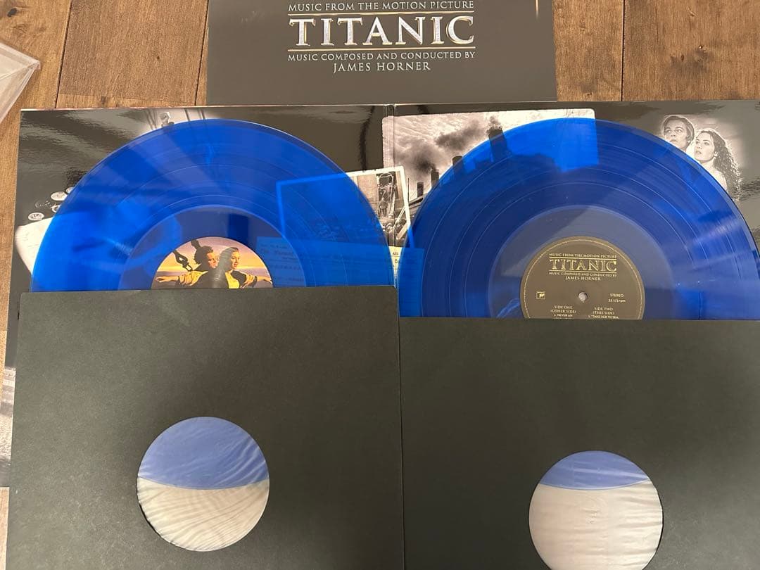 タイタニック Titanic サウンドトラック レコード2LP