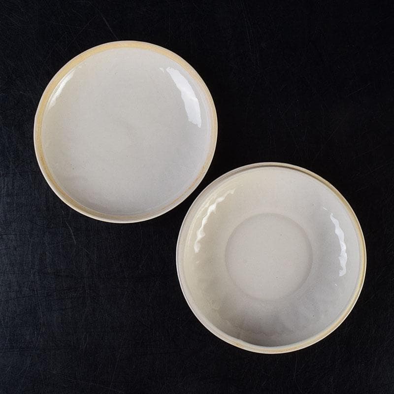 中国　倣定窯　白釉印泥盒　香合　蓋物　則巳扁識箱　C　R9130