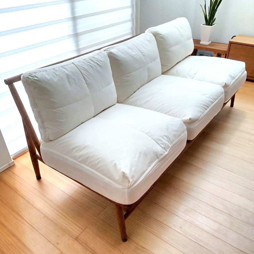 【2/28までの出品】momonatural クラウドソファ 3P