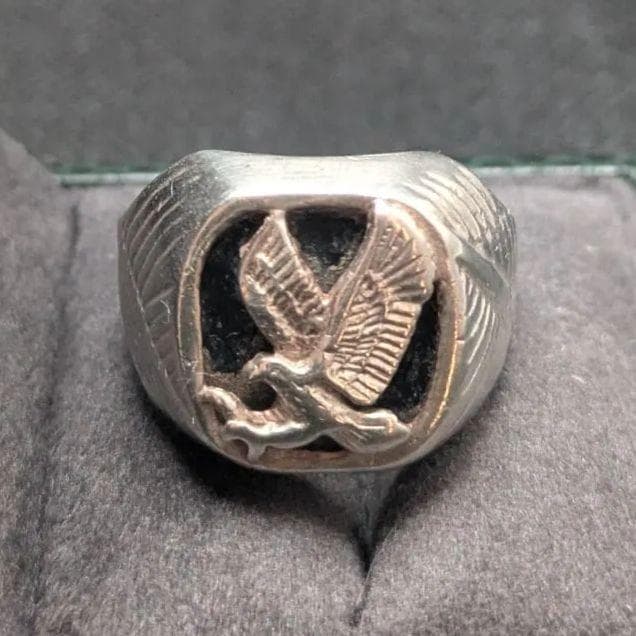 Wheeler Manufacturingスターリングシルバー シグネットリング