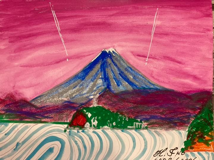 幻想絵画、空飛ぶ画家糸川裕志の水彩画アルバム 節約