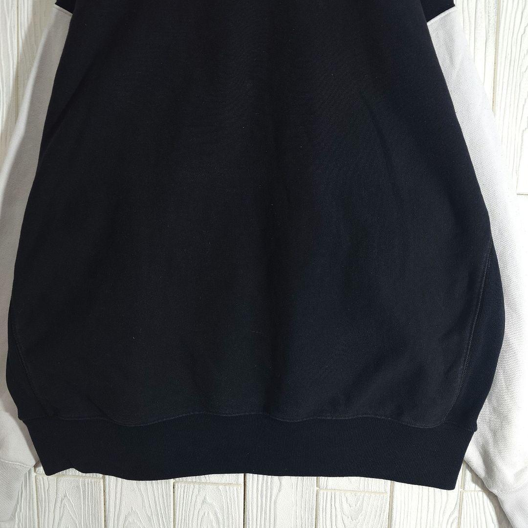 人気 チャンピオン リバースウィーブ スウェットパーカー 2XL ブラック 古着