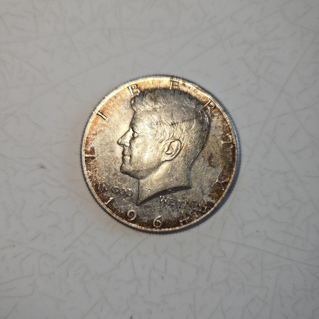 1964年 ケネディハーフダラー 5枚セット