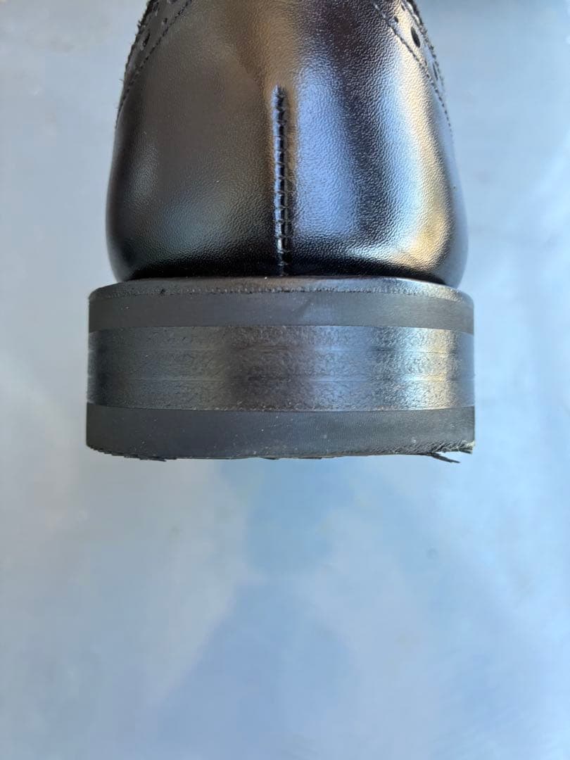 J.M.weston 375 UK7E フルブローグ コンビ