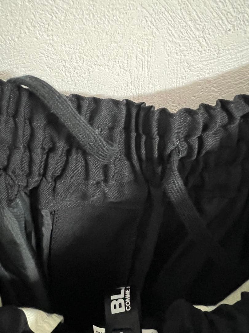 サルエルパンツ ブラック ゴムウエスト