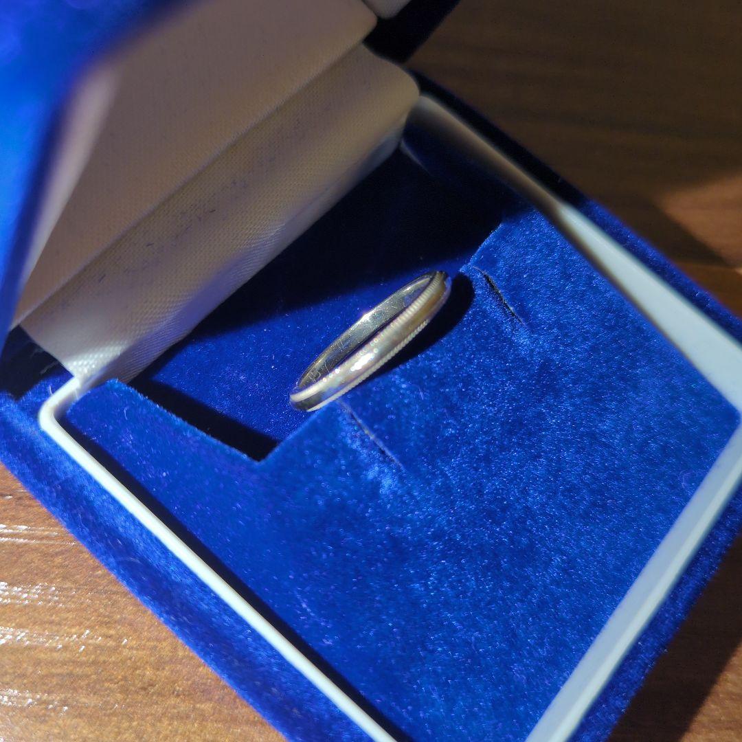 ティファニー　プラチナバンドリング