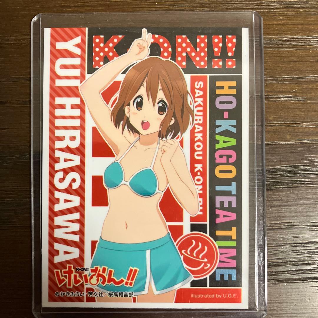 プレシャスメモリーズ けいおん 平沢唯 直筆サインカード - メルカリ