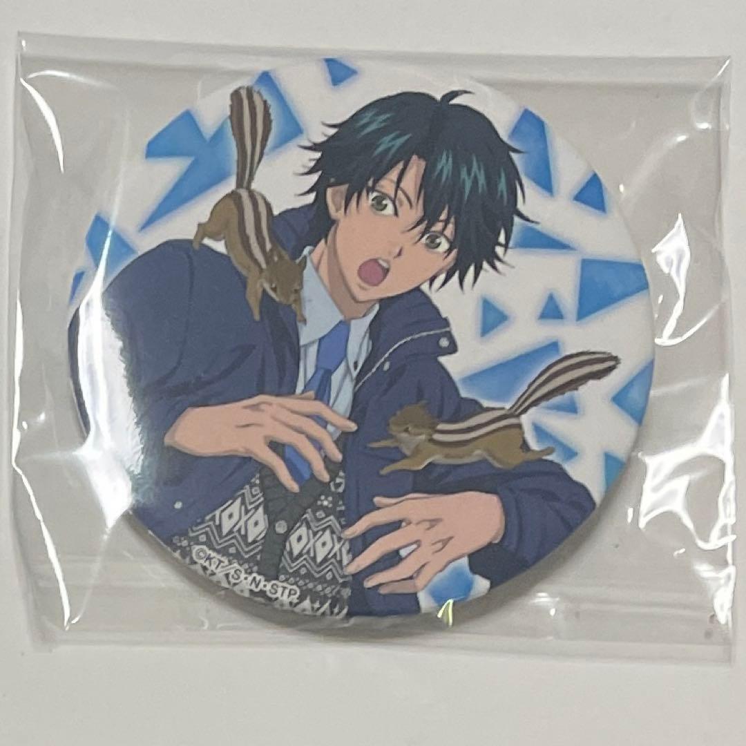 新テニスの王子様 テニプリスト 動物 缶バッジ 越前リョーマ