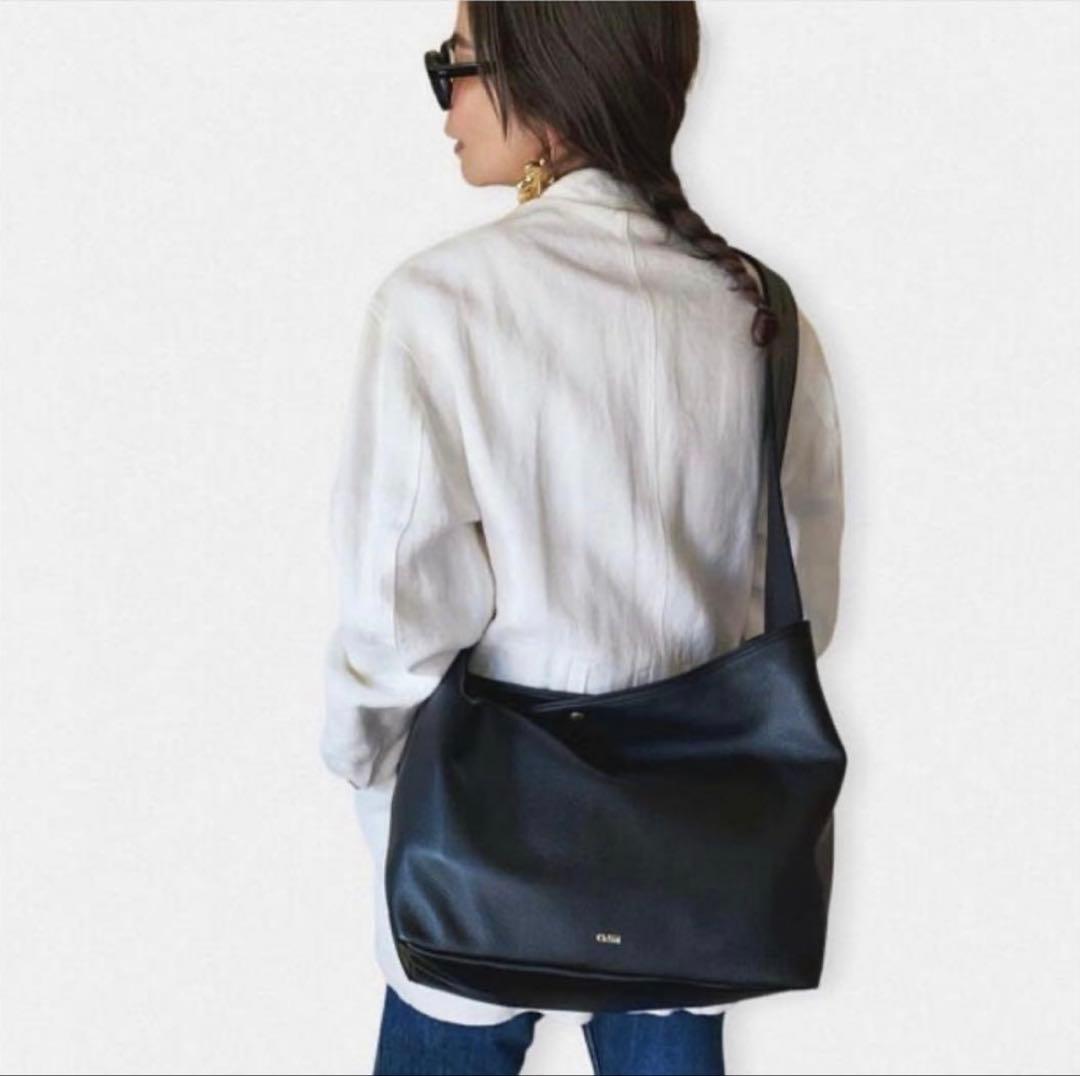 バッグ chiiiibag Big Leather Bascket