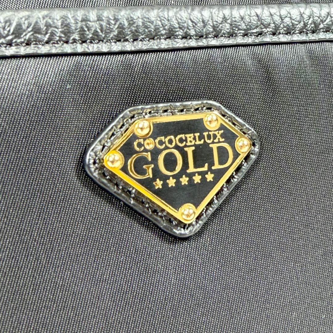【未使用品】2025SS COCOCELUXGOLD ナイロン ショルダーバッグ