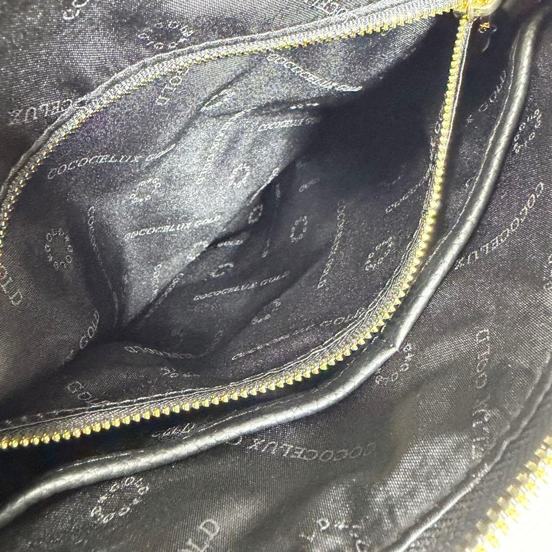 【未使用品】2025SS COCOCELUXGOLD ナイロン ショルダーバッグ