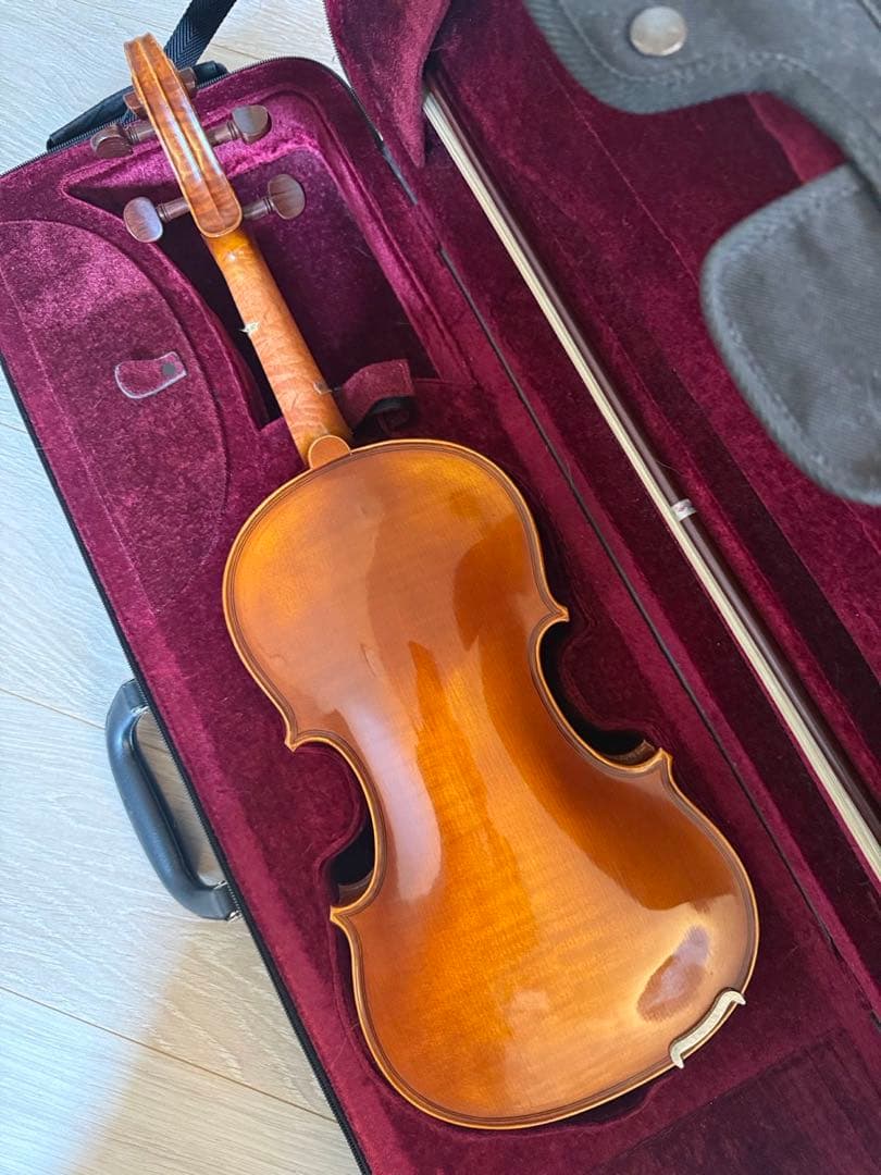 バイオリン 弦楽器 (3/4サイズ) herman Q017A ケース付