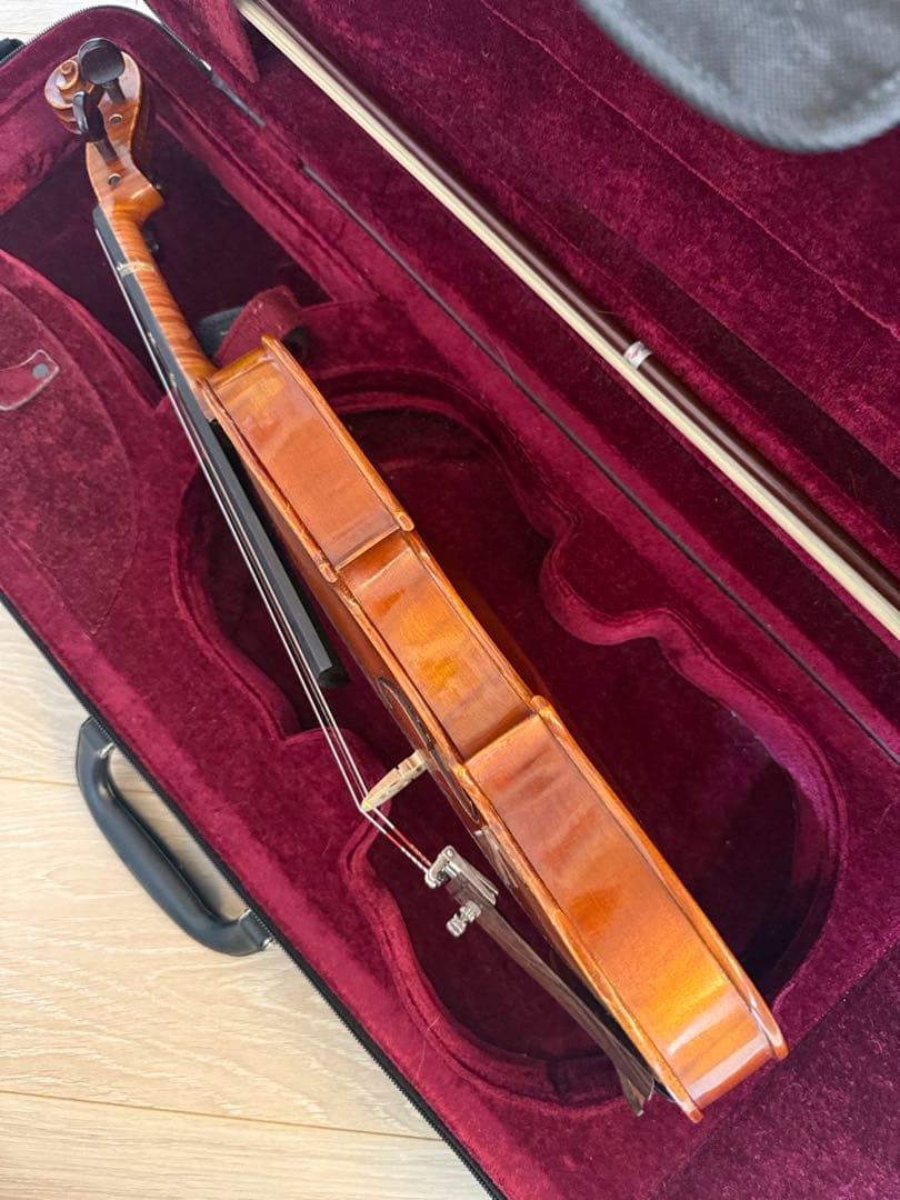 バイオリン 弦楽器 (3/4サイズ) herman Q017A ケース付